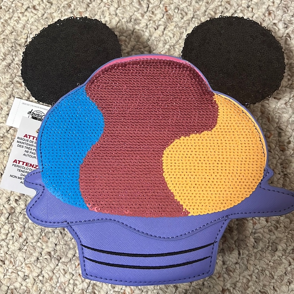 NWT Disney x Loungefly Aulani Mickey Shave Ice Crossbody